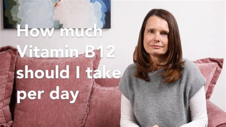 Can you take B12 everyday?