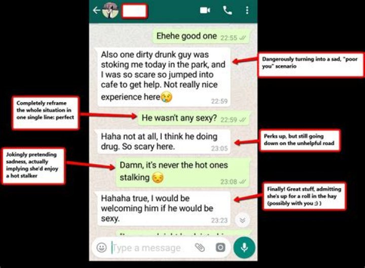 How do you flirt with a girl over text examples?