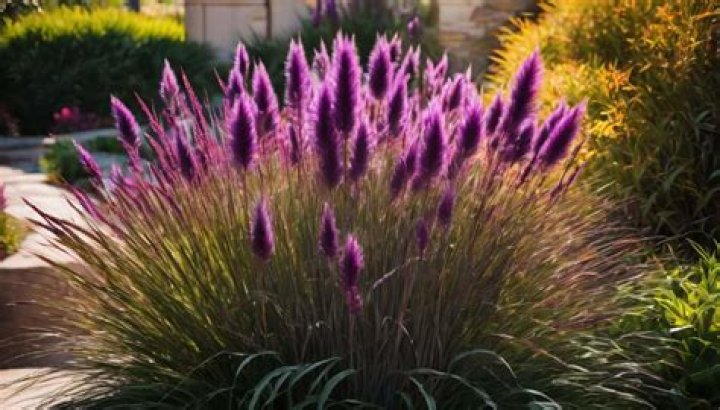 How do you get purple fountain grass back?