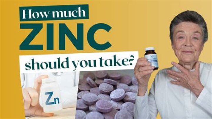 What do you take with zinc to help it absorb?