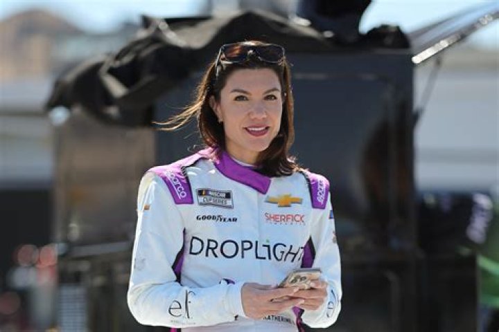 What NASCAR pit crew has a female on it?