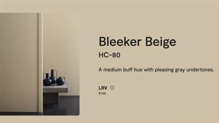 Who makes Bleeker beige?
